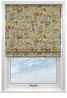 Acer, Lemon Grass - Twist&Fit Roman Blind